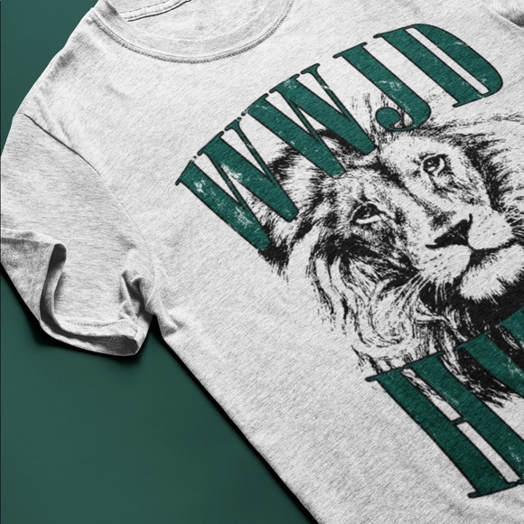 HWLF VINTAGE LION ASH TEE - BRAND NEW - Picture 2 of 3